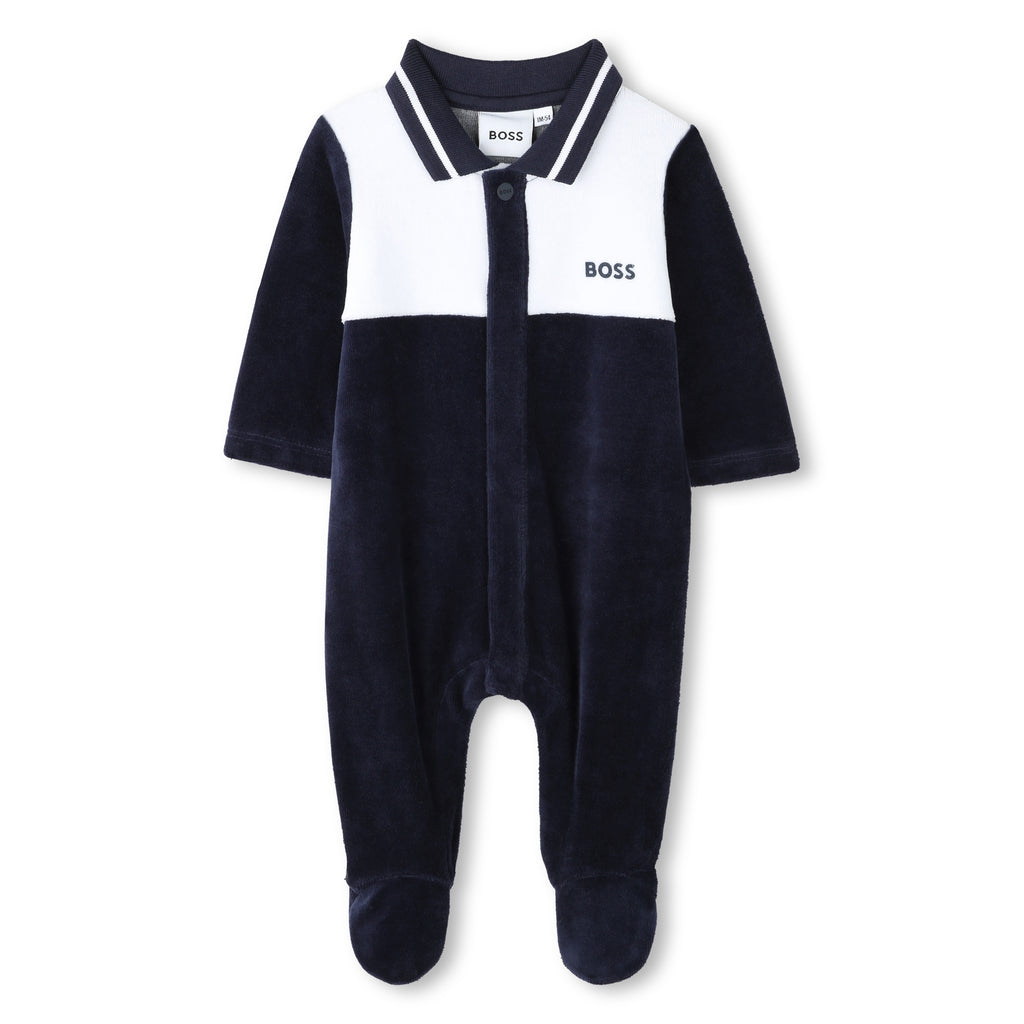 Boss Velour Babygrow J52522