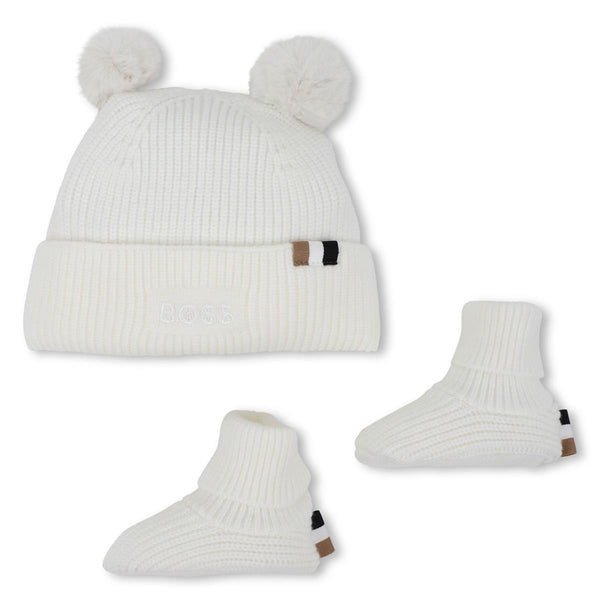 Boss Hat And Slippers Gift Set J52599