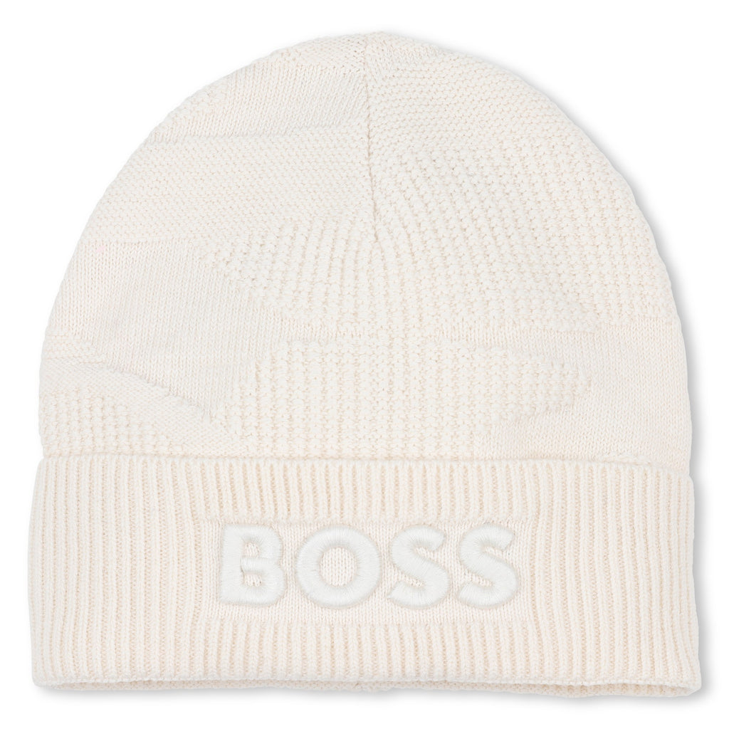 Boss Pull on Hat sand colour J52655