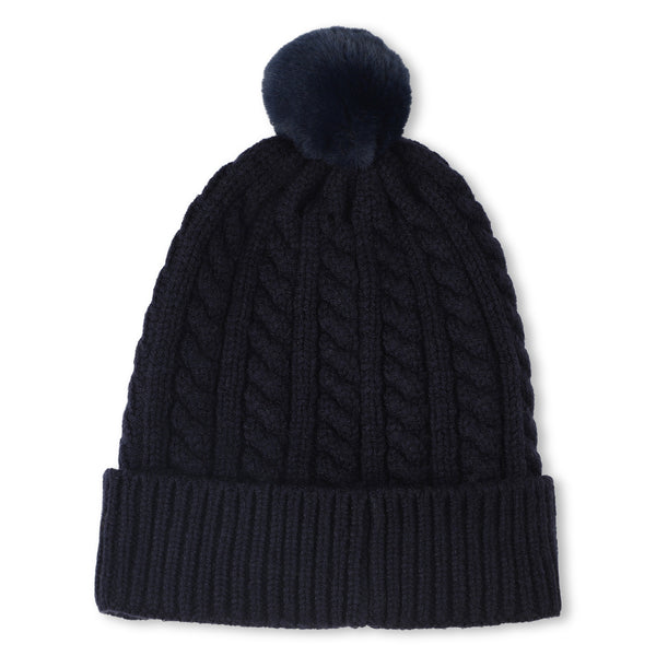 Boss Pull on Hat navy colour J52656