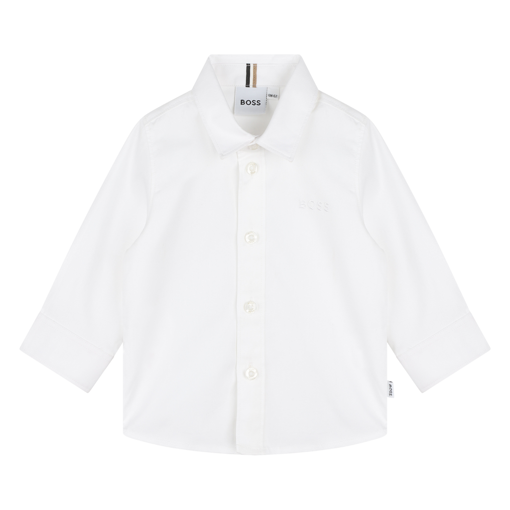 Boss white long sleeve shirt j52681