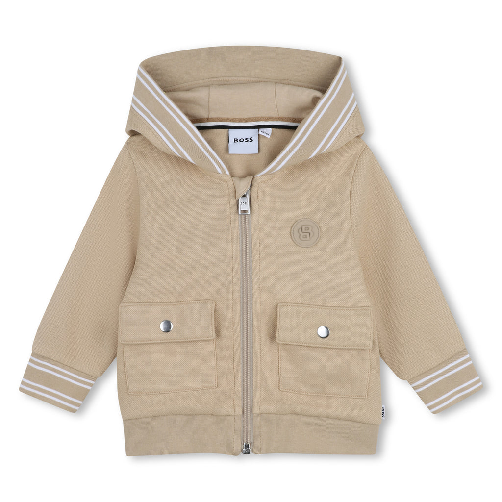 Boss Sand Colour Hoodie J52869