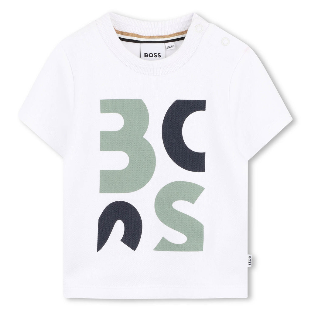 Boss White Short Sleeve T-shirt J52885