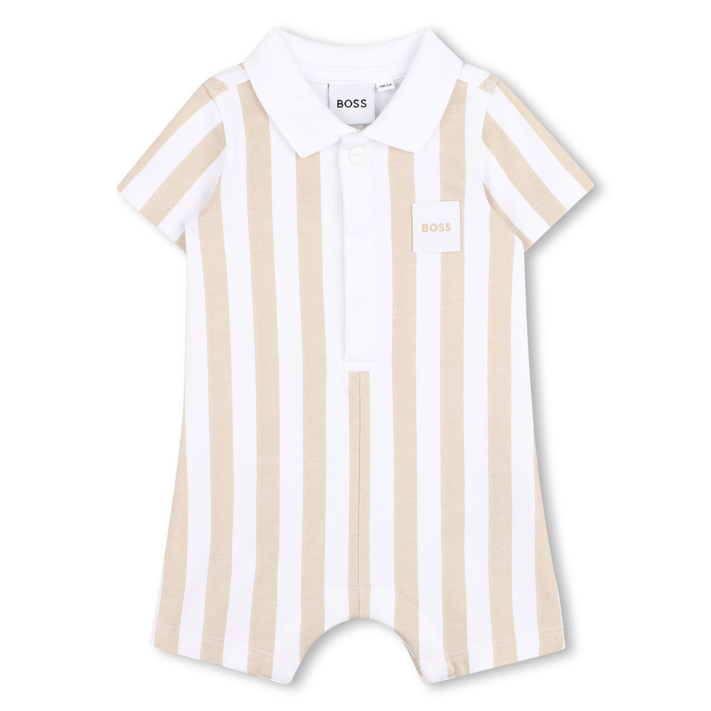 Boss Striped all in one romper j53032