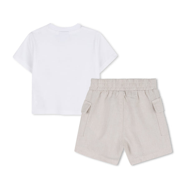 Boss Boys Tee and shorts set J53050