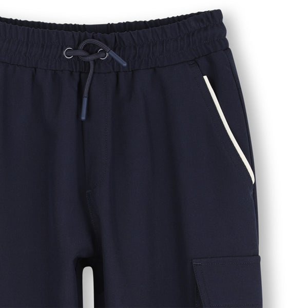 BOSS Boys navy trousers J53347
