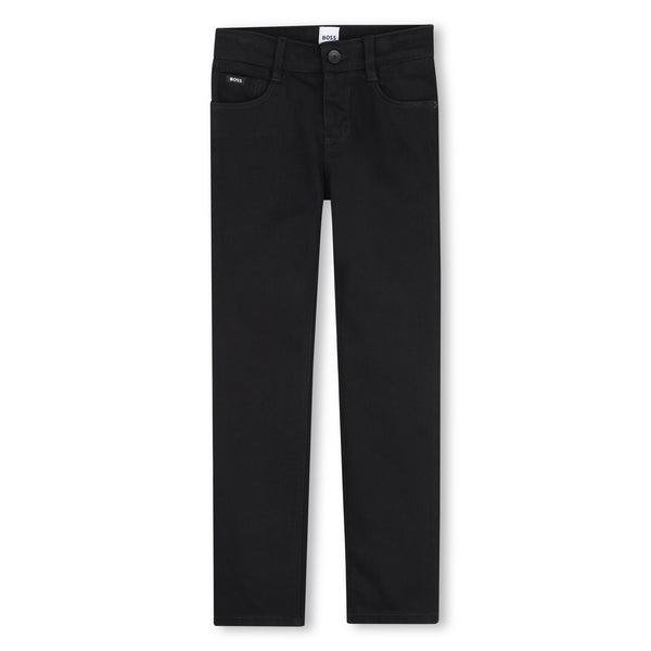 BOSS Boys black denim jeans J53357