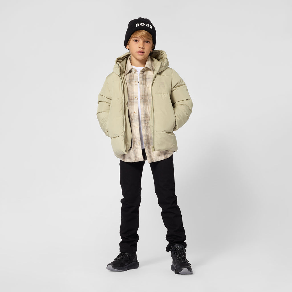 BOSS Boys black denim jeans J53357