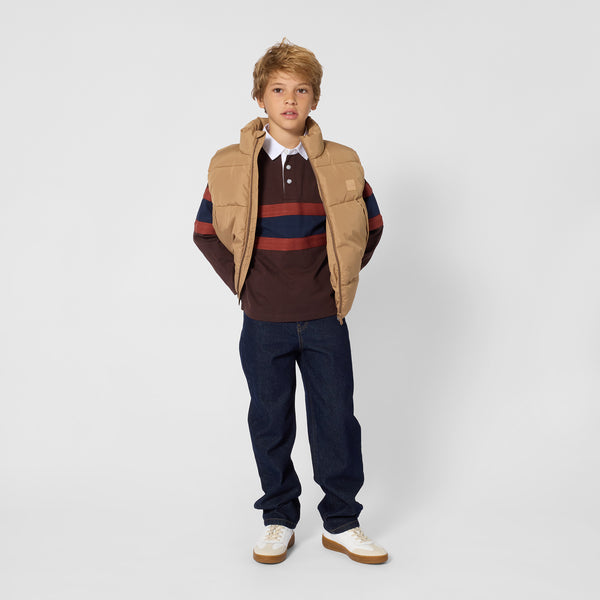 BOSS Boys long sleeve polo shirt J53382