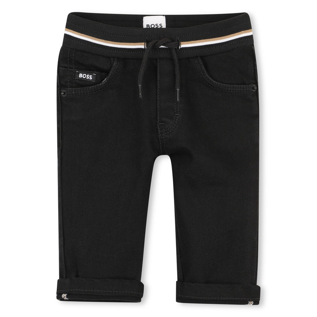 BOSS Baby black denim jeans J53475