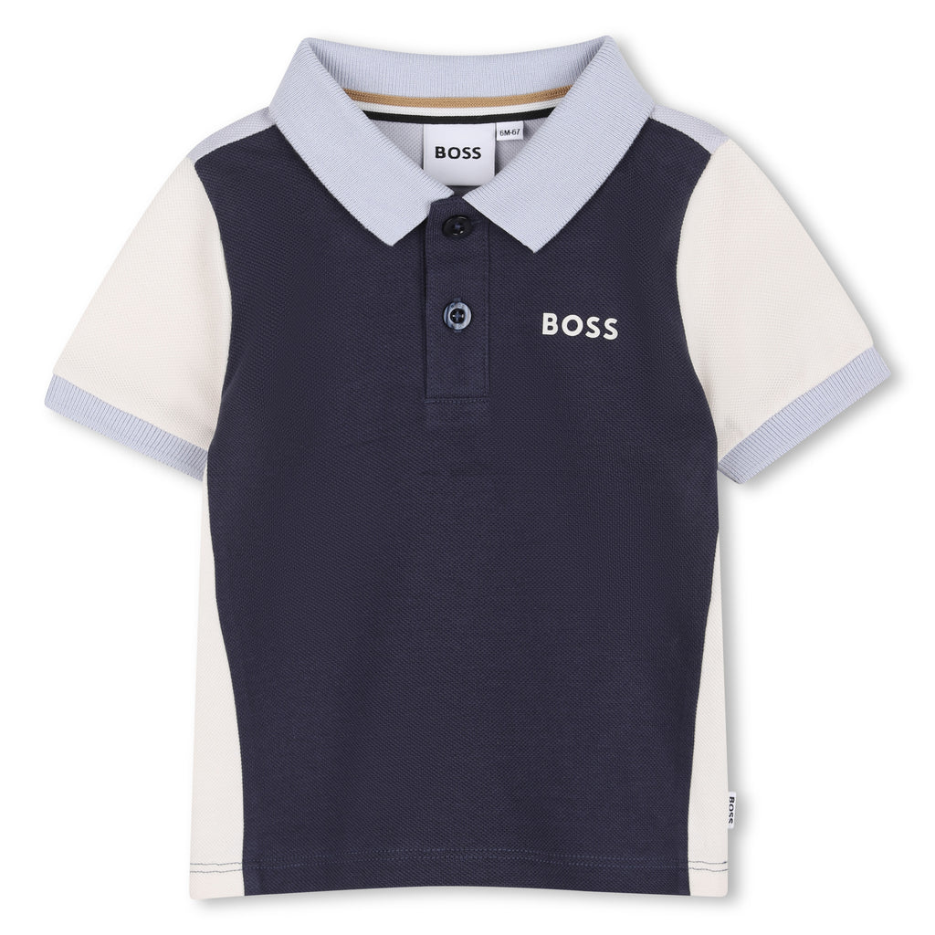 BOSS navy polo shirt J53482
