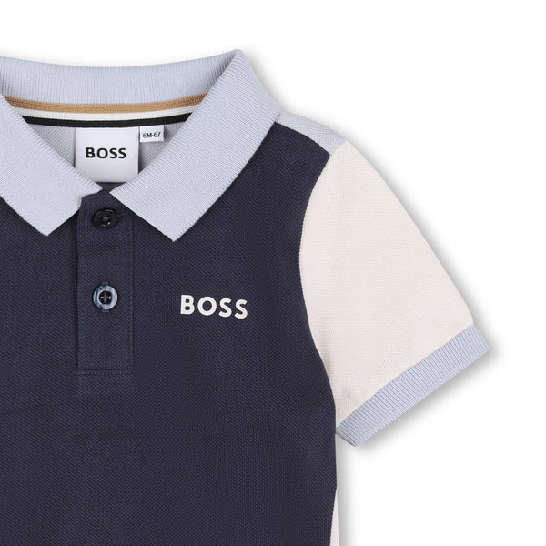 BOSS navy polo shirt J53482