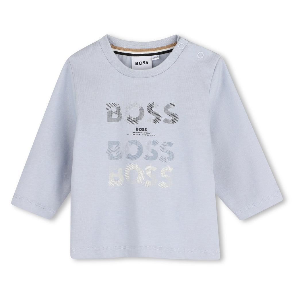 BOSS Boys Long Sleeve top J53497
