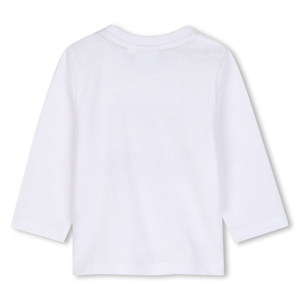 Boss White logo t-shirt J53502