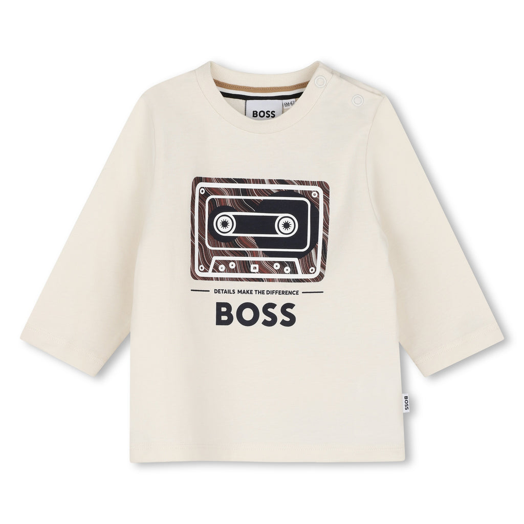 BOSS Boys long sleeve top J53503