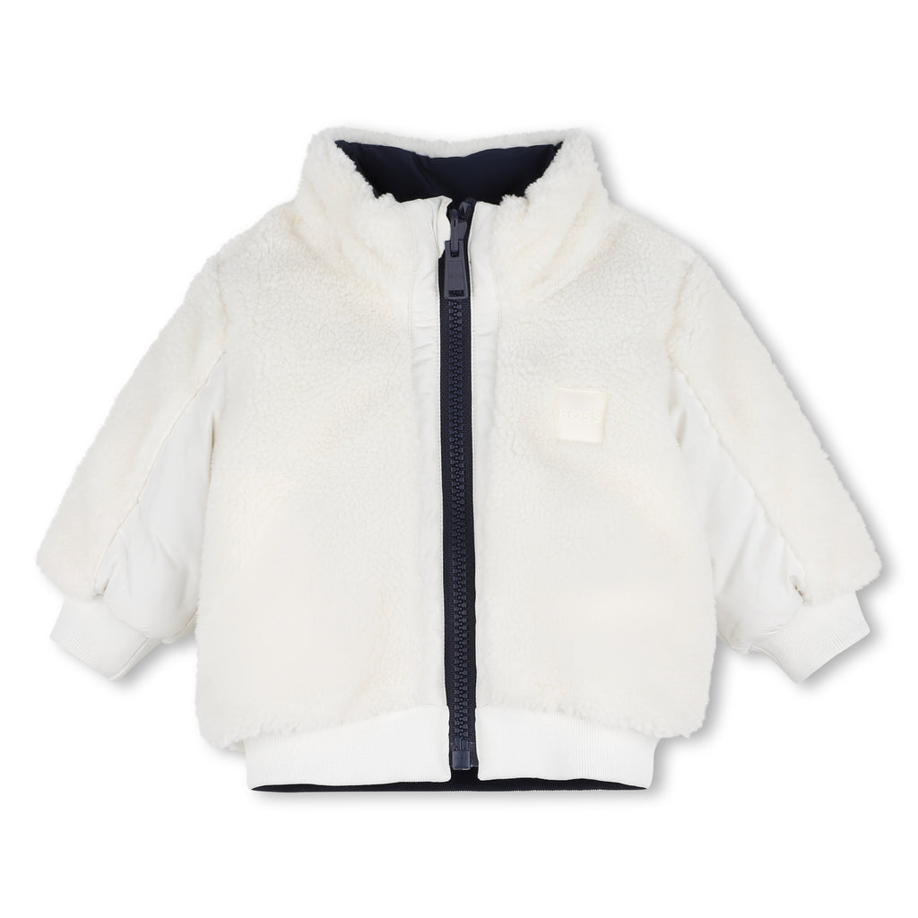BOSS Baby reversible puffer jacket J53505