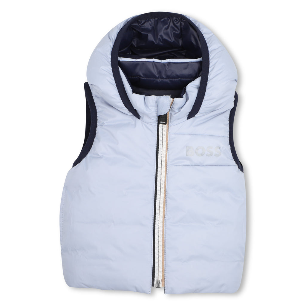 BOSS Baby reversible puffer vest J53506