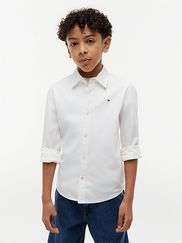 Tommy Hilfiger Stretch Cotton Poplin Shirt