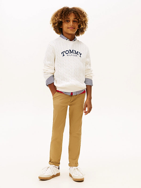 Tommy Hilfiger 1985 chino pants dark dune