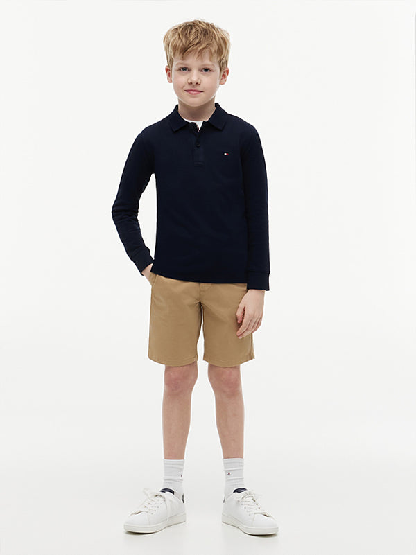 Tommy Hilfiger essential regular fit long sleeve polo