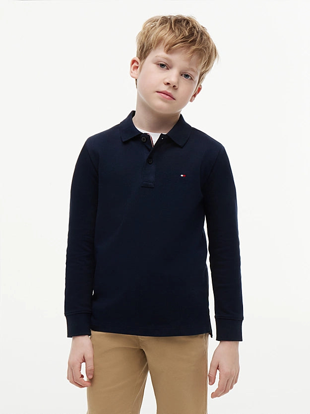 Tommy Hilfiger essential regular fit long sleeve polo