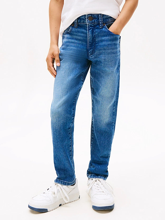 Modern straight vintage Tommy Hilfiger denim jeans