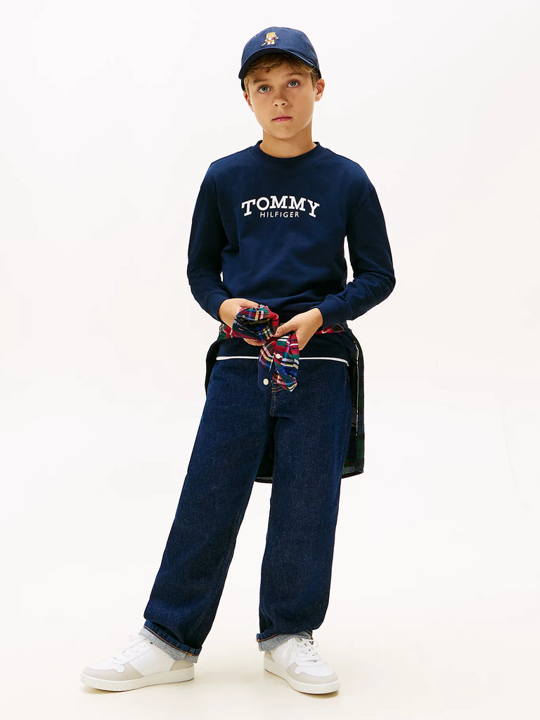 Tommy Hilfiger Logo Print Long sleeve Top