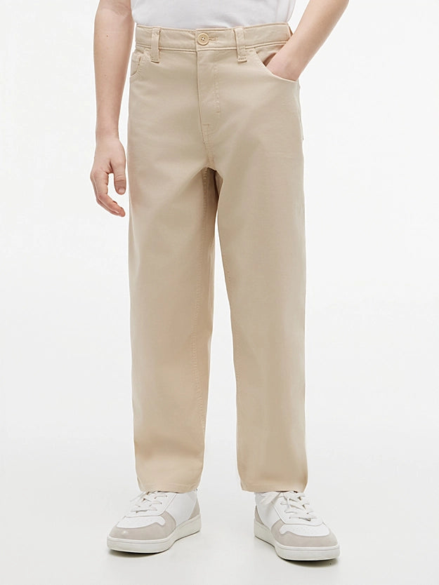 Tommy Hilfiger herringbone barrel pants