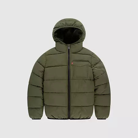 Levi's Khaki Puffer Jacket