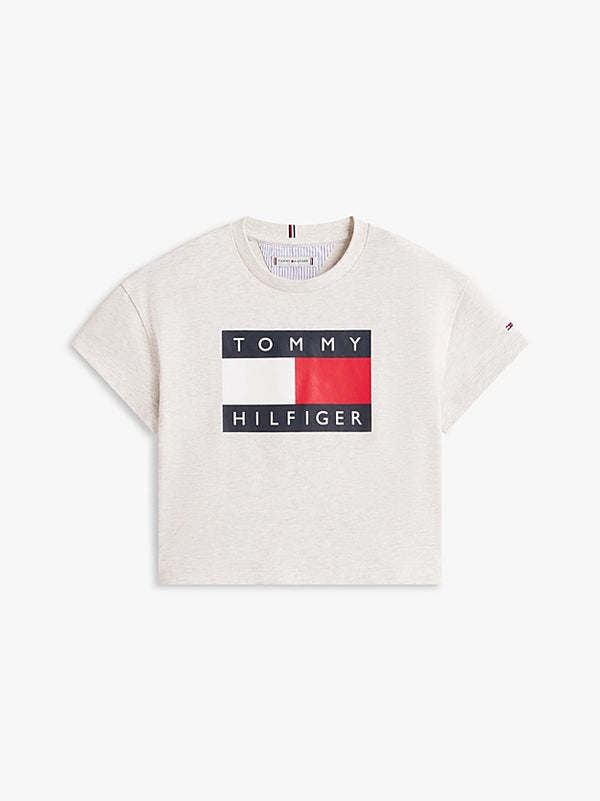 Tommy Hilfiger Girls heritage flag T-shirt