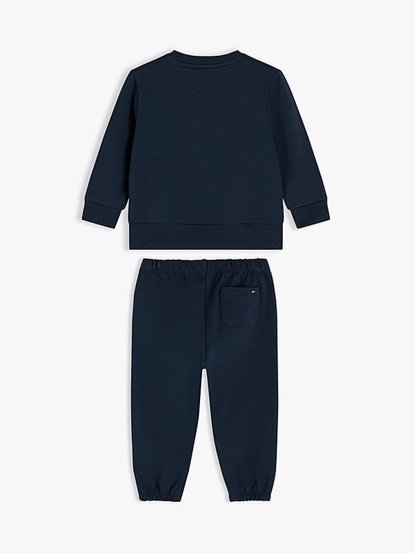 Tommy Hilfiger rope logo sweatshirt and jogger set