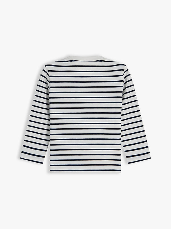 Tommy Hilfiger dark night navy stripes top