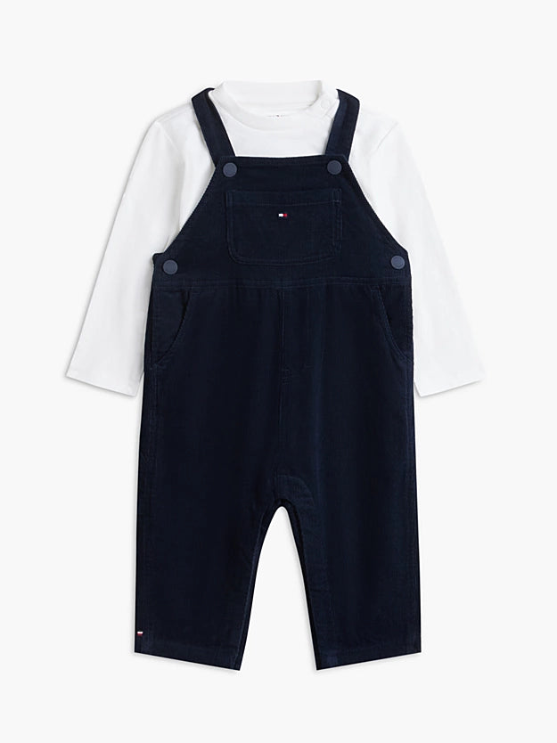 Tommy Hilfiger Cord dungaree set