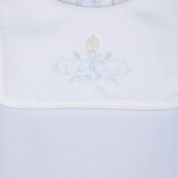 Patachou baby blue velour set 1033358
