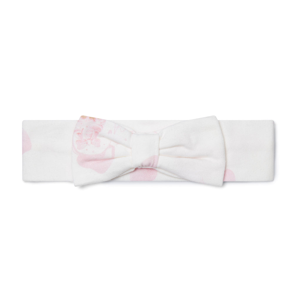 Adee cupcake print bow hairband