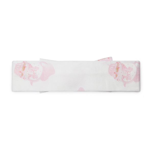 Adee cupcake print bow hairband
