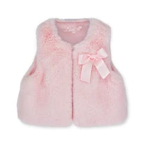 ADee Dani faux fur sleeveless
