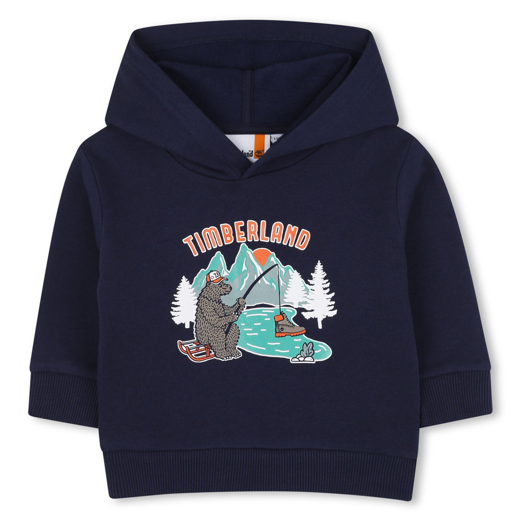 Timberland Boys Navy Hoodie T60592