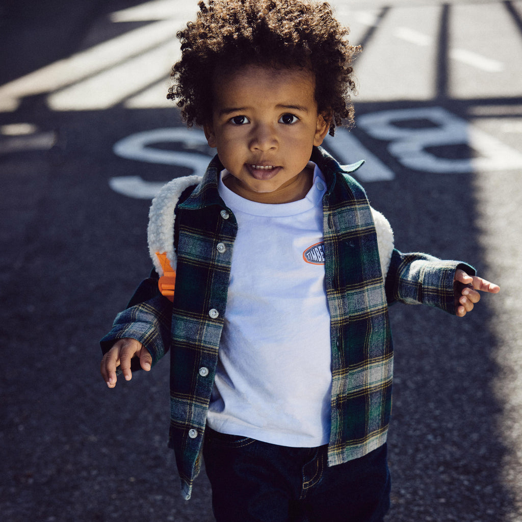 Timberland Boys Plaid Shirt T60600