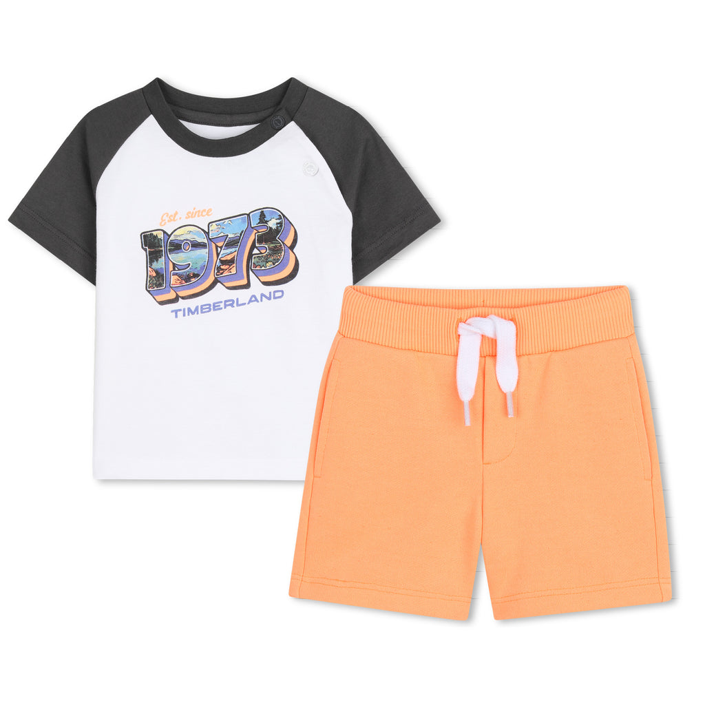 Timberland T-shirt  shorts set T60863