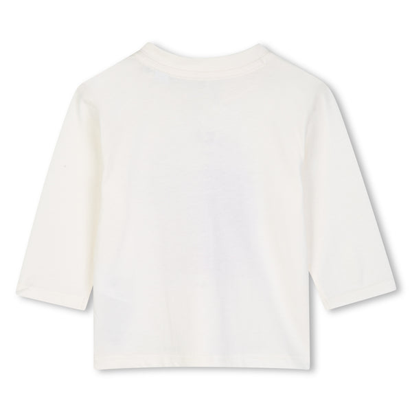 Timberland ivory long sleeve top T61028