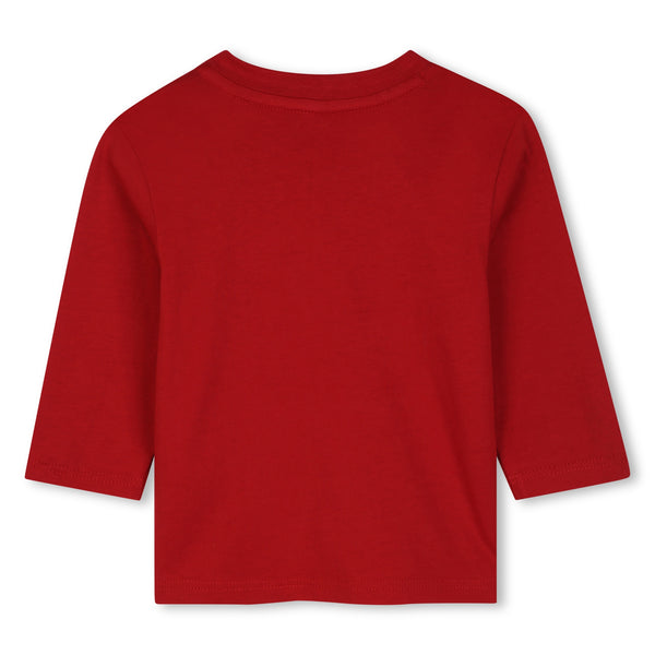 Timberland red long sleeve top T61030