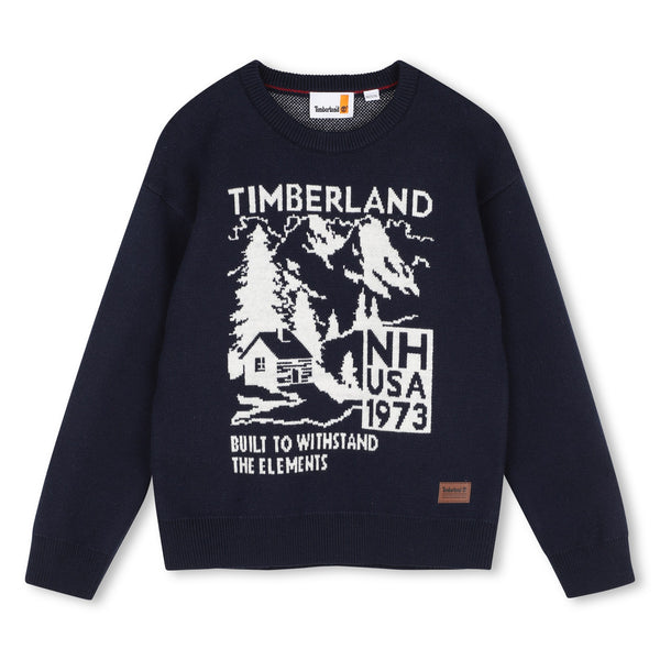 Timberland boys navy pullover T61084