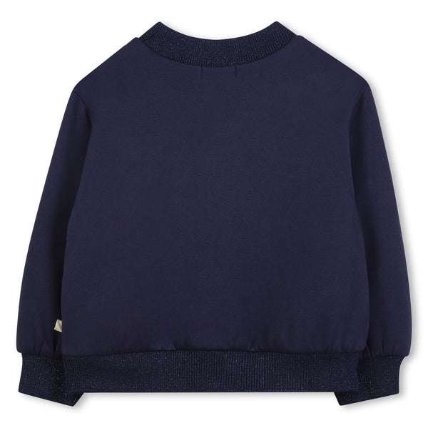 Billieblush Navy  Sweatshirt U21371