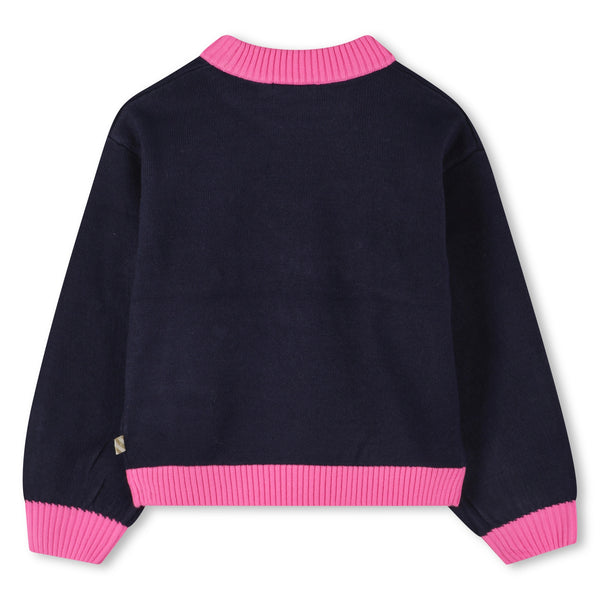 Girls Billieblush Navy Jumper U21378