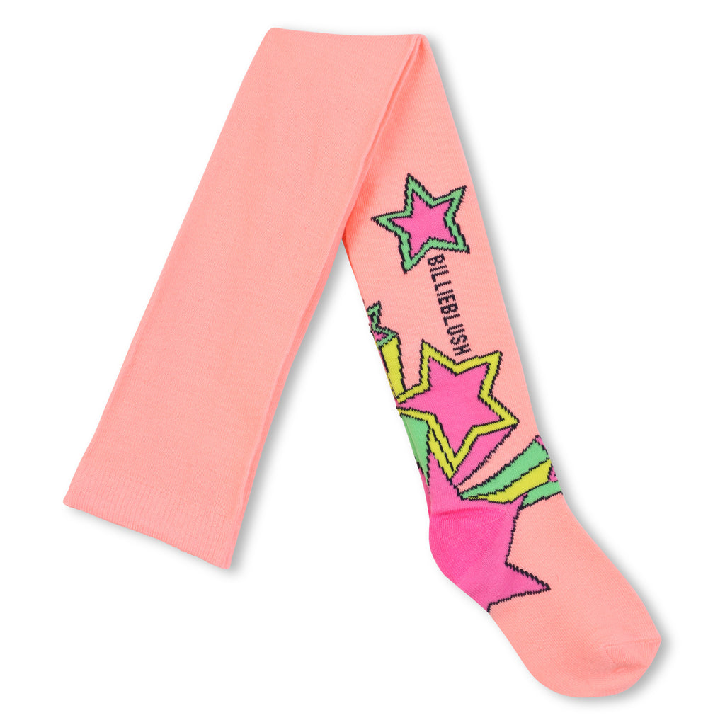Peach Billieblush Fancy Tights