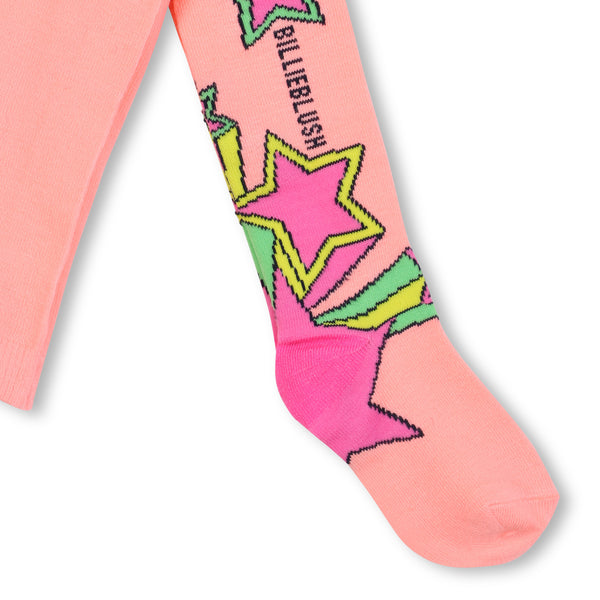 Peach Billieblush Fancy Tights