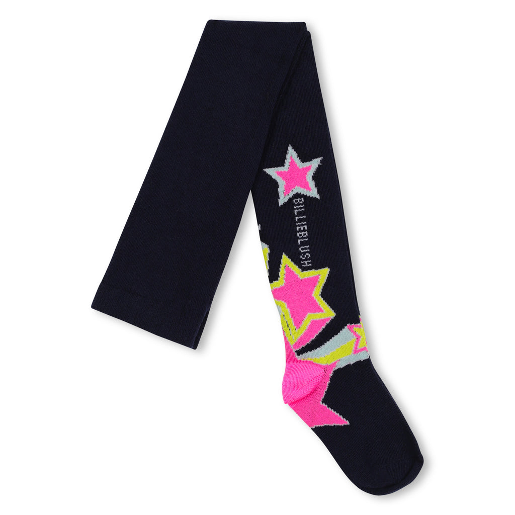 Navy Billieblush Fancy Tights