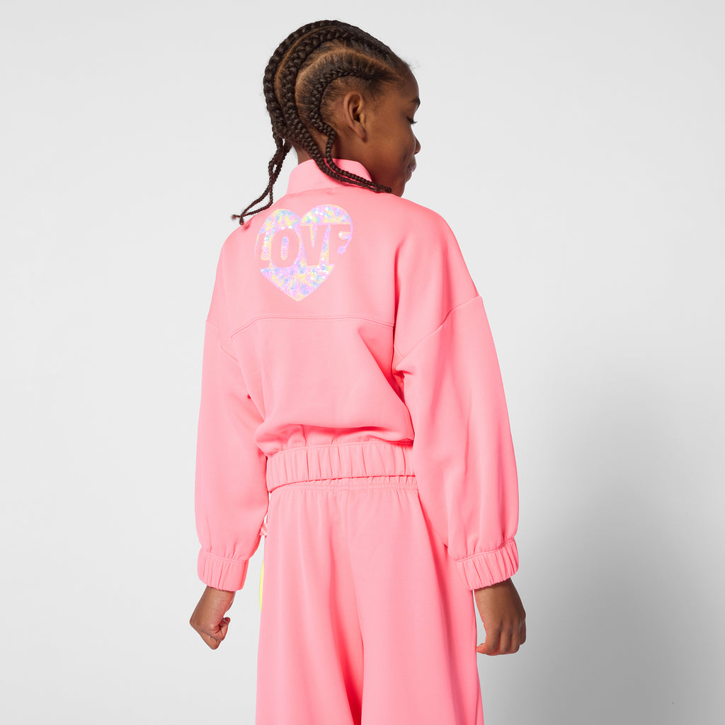 Billieblush girls fuschia cardigan U21900