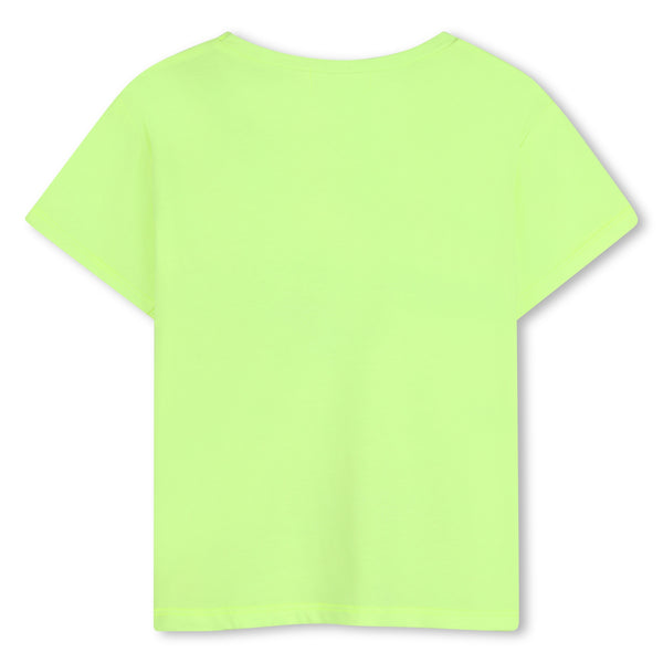 Billieblush girls neon t-shirt with printed design U21922